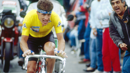 El ciclista Pedro Delgado
