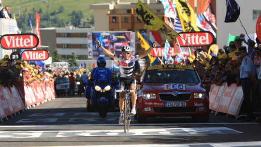 El ciclista Carlos Sastre