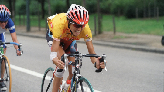 La ciclista Joane Somarriba 