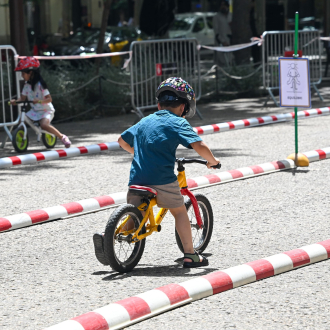 Bicicleta en família