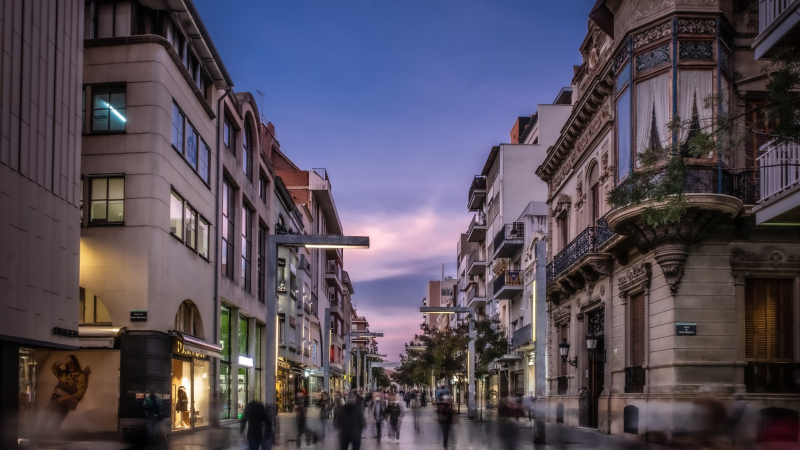 Eix comercial de Granollers