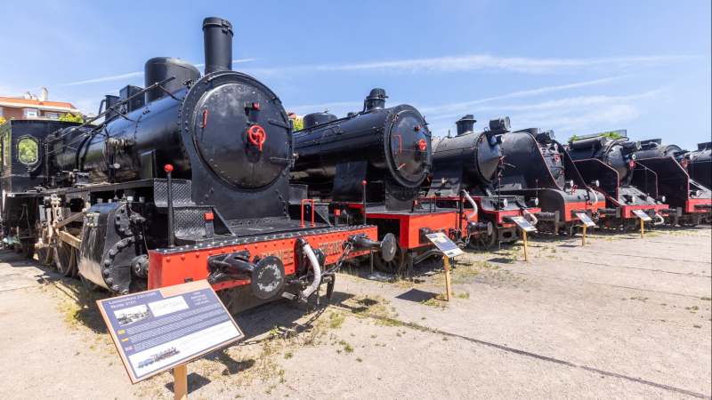 Museu del Ferrocarril, a Vilanova i la Geltrú. Autoria: Domènec Fernández