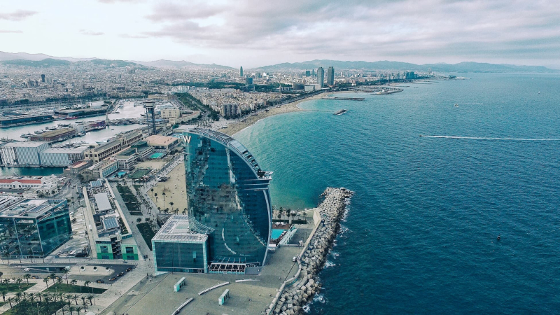Front Marítim de Barcelona. Autoria: Benjamin Gremler