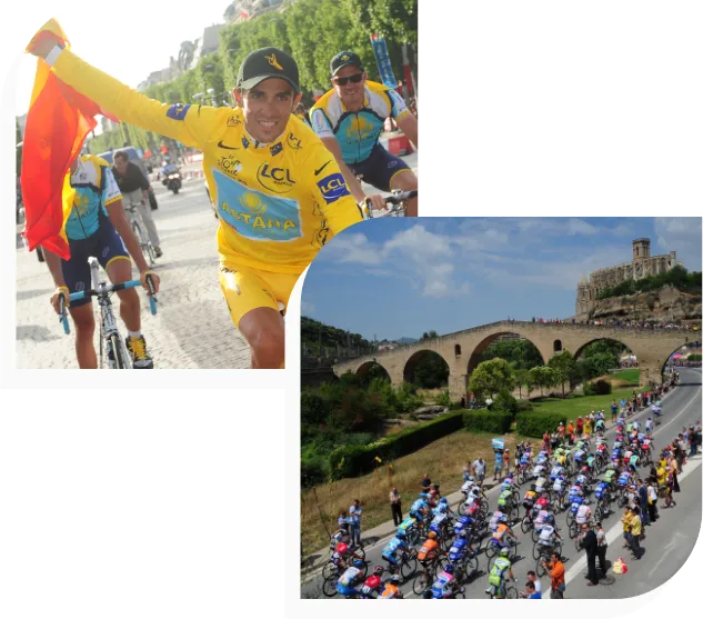 Ciclistes participant al Tour de França a Catalunya / El ciclista Alberto Contador, participant en el Tour de França. Autoria: Bruno Bade Ciclistes participant al Tour de França a Catalunya / El ciclista Alberto Contador, participant en el Tour de França. Autoria: Bruno Bade