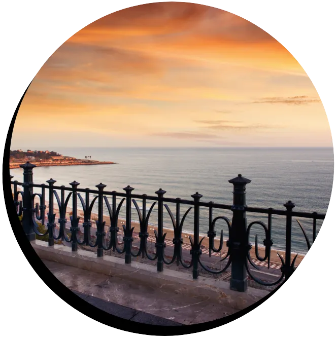 Balcon de la Méditerranée à Tarragone. Autoria: Isaias Mena. Balcon de la Méditerranée à Tarragone. Autoria: Isaias Mena.