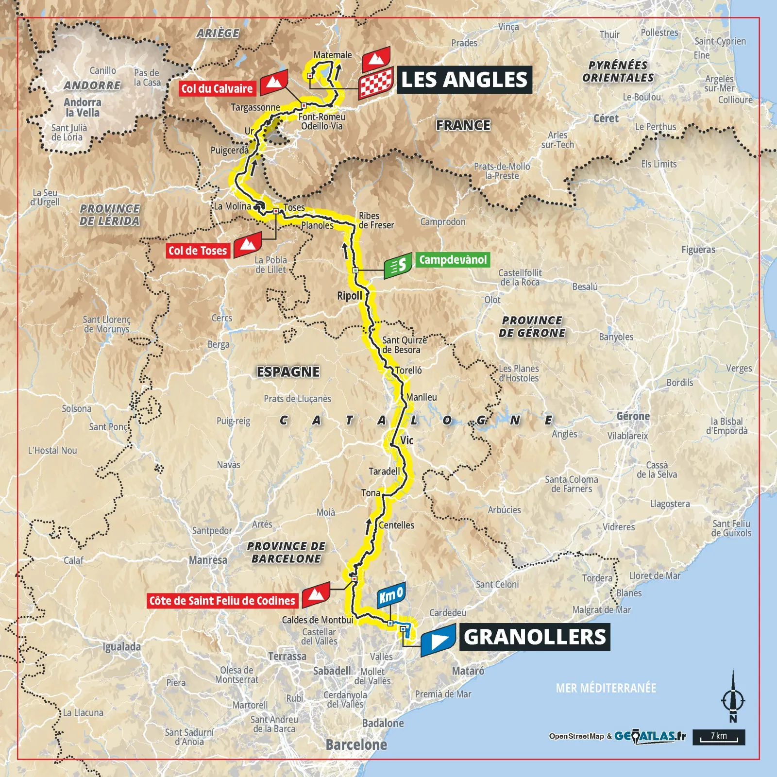 Stage 3 route map